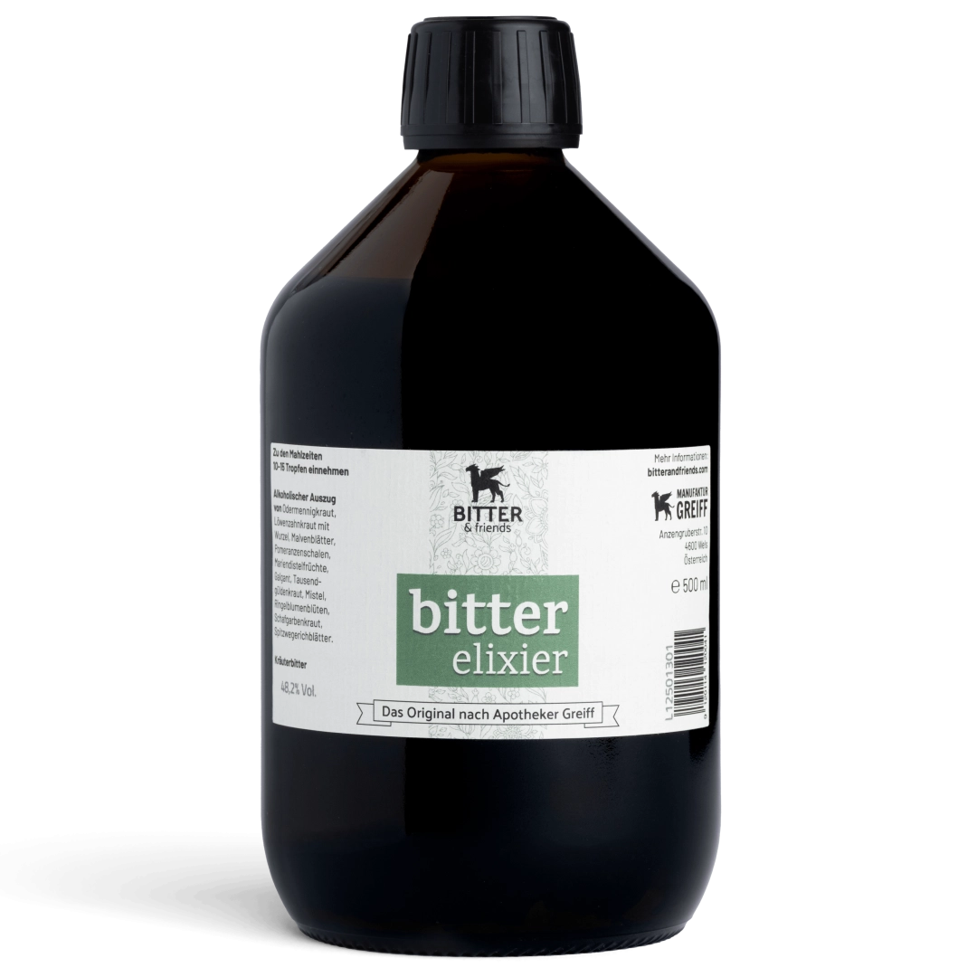 Bitter-Elixier 500 ml Nachfüllflasche